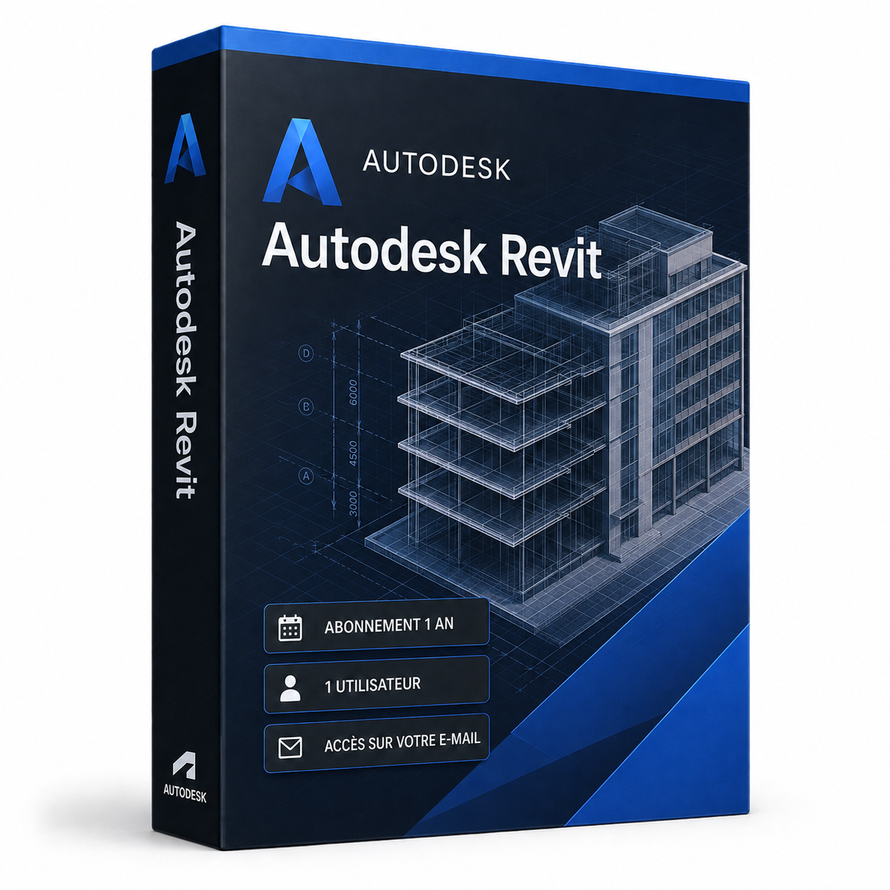 Autodesk Revit abonnement 1 an pour 1 utilisateur en Tunisie
