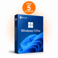 Pack 5 licences Windows 11 Pro en Tunisie - TuniCloud