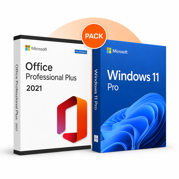 Pack Office 2021 Professional Plus et Windows 11 Pro en Tunisie - TuniCloud